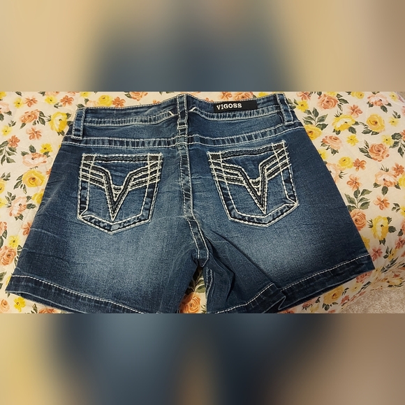 Womens Vigoss Jean shorts - Picture 2 of 3